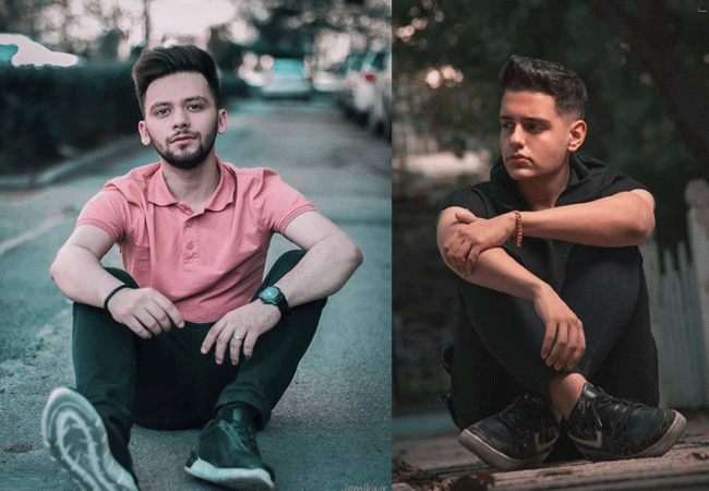 پیج ژست عکاسی پسرانه