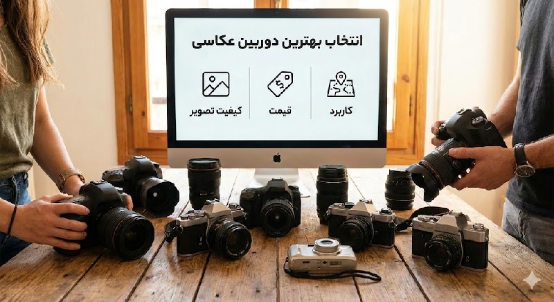 انخاب بهترین دوربین عکاسی