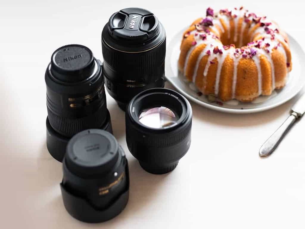 لنزهای عکاسی غذایی